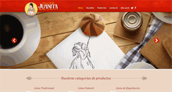 Desktop Screenshot of galletas-juanita.com.mx